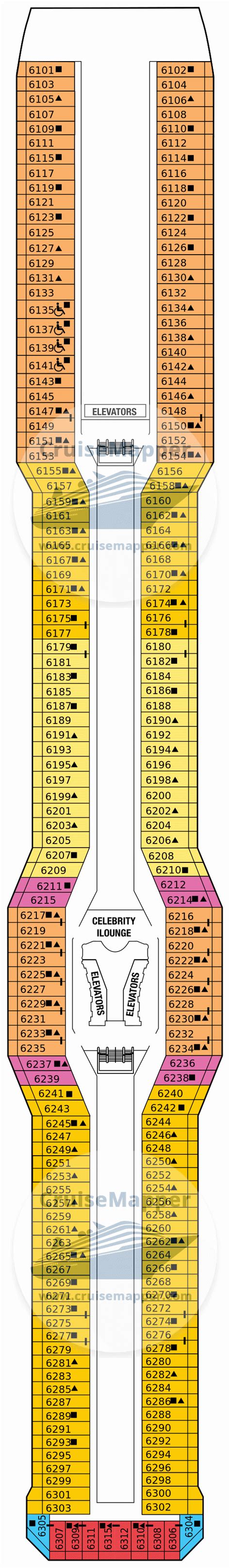 celebrity equinox stateroom map