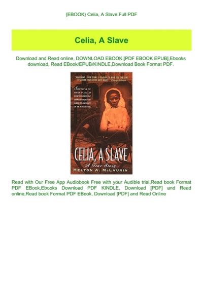 celia a slave Ebook Kindle Editon