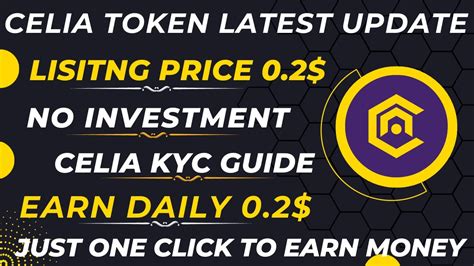 celia token price