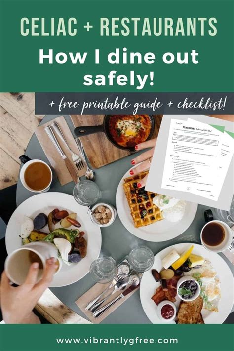 celiac disease friendly restaurants