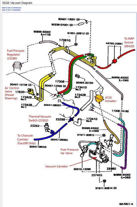 celica gts vacuum hose diagram Kindle Editon