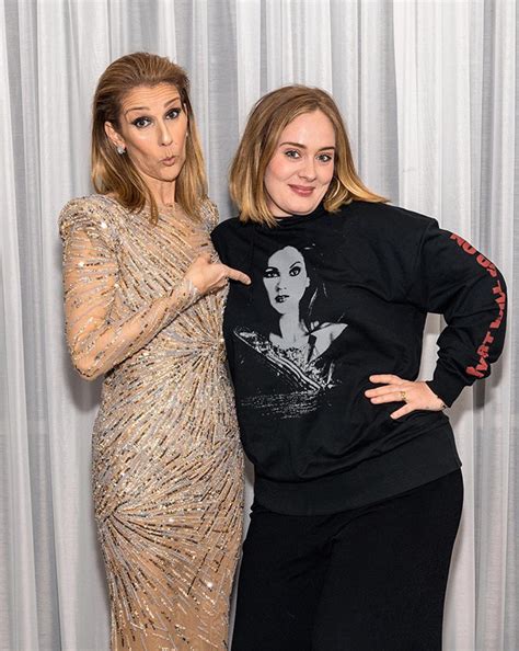 celine dion and adele