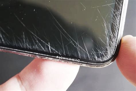 cell phone touch screen scratch repair Reader