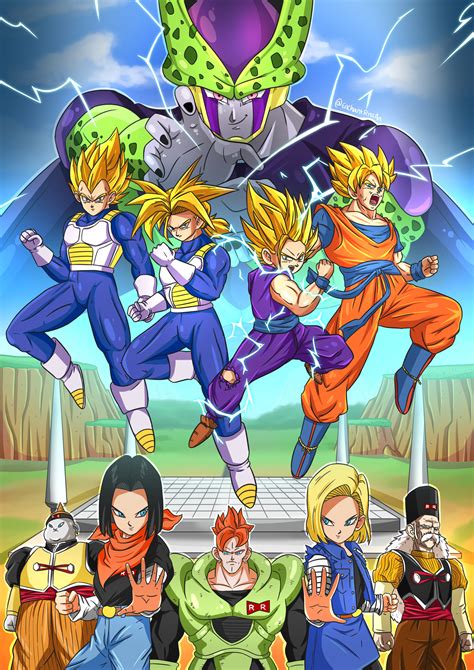 cell saga characters