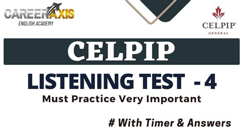 celpip general practice test online free PDF