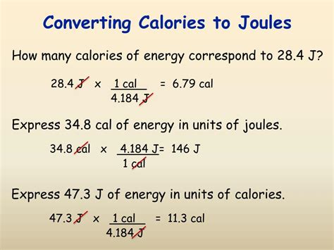 celsius to joules