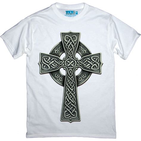 celtic cross t shirt