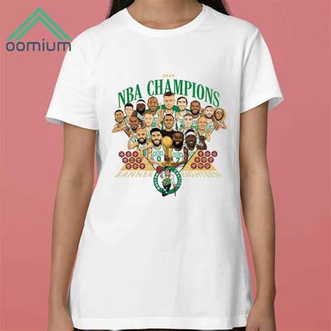 celtics caricature championship shirt