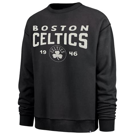 celtics sweatshirt black