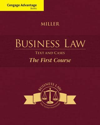 cengage advantage books business law text and cases the first course PDF