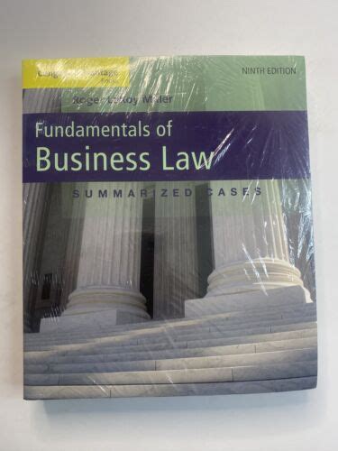 cengage advantage books fundamentals of business law summarized cases Ebook Reader