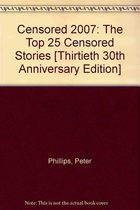 censored 2007 the top 25 censored stories Epub