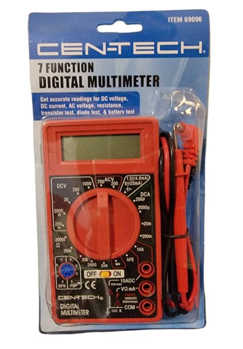 centech digital multimeter manual Epub