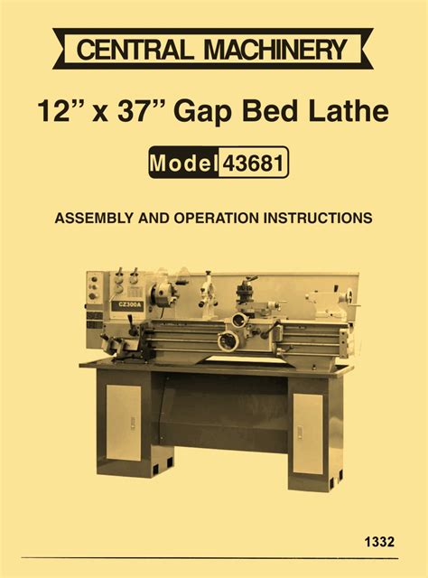 central-machinery-lathe-owners-manuals Ebook Kindle Editon