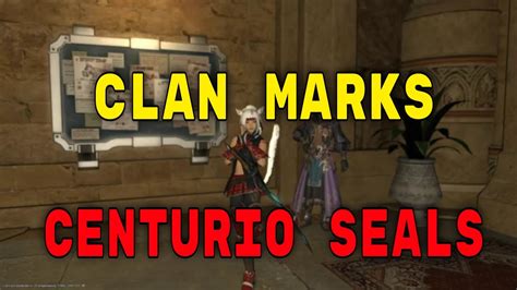 centurio seals ffxiv