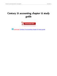 century 21 accounting chapter 12 test b answers Ebook Reader