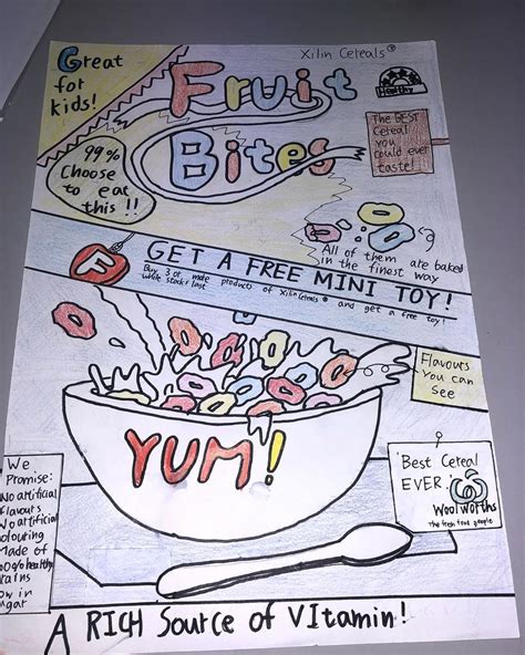 cereal box advertisement grade 2 Epub