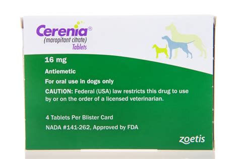 cerenia for dogs dosage