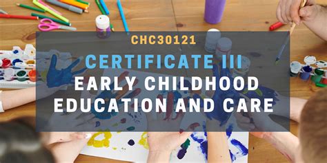 cert early childhood education