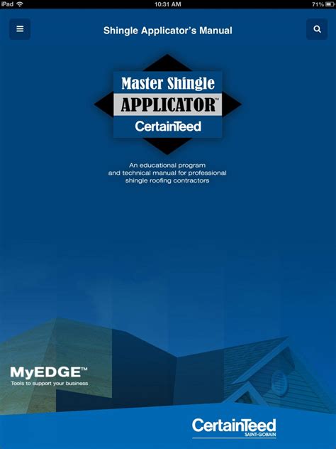 certainteed master shingle applicators manual Epub