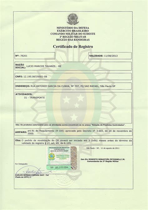 certidão militar