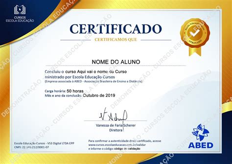 certificado conclusao ensino medio