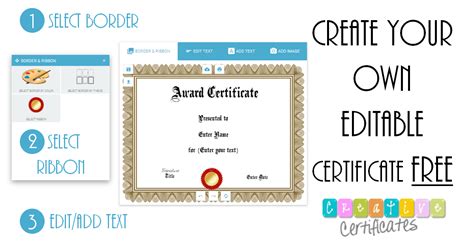 certificate maker free online Doc