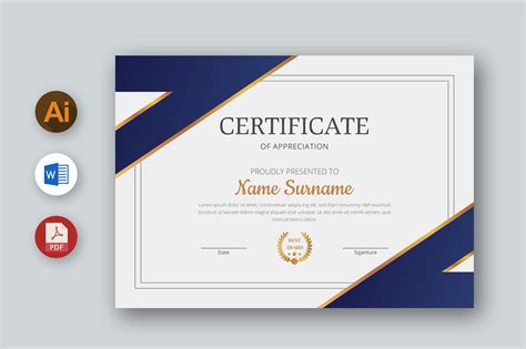 Certificate Templates On Microsoft Word