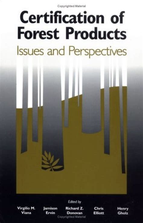 certification of forest products issues and perspectives Doc