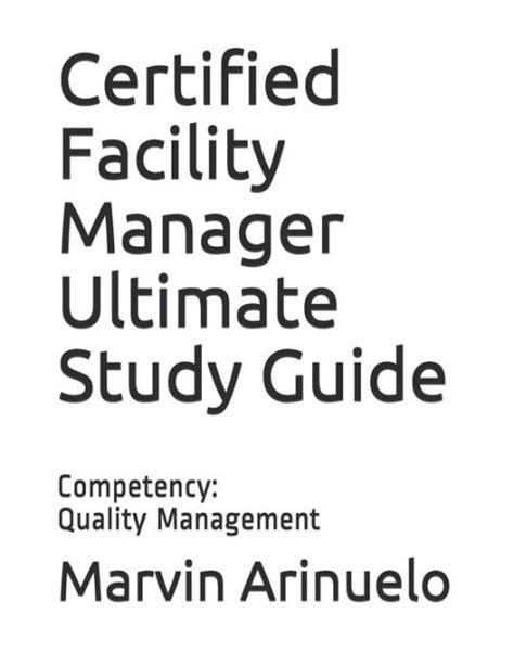 certified facility manager study guide Kindle Editon