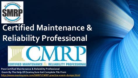 certified maintenance and reliability professional study guide Kindle Editon