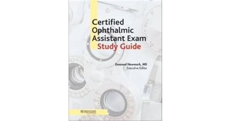 certified ophthalmic assistant exam study guide PDF