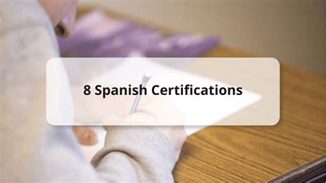 certified spanish