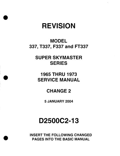 cessna 337p maintenance manuals Doc