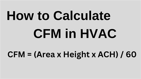 cfm to gpm calculator