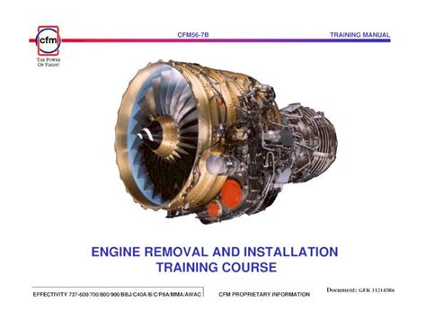 cfm56 engine transport manual PDF