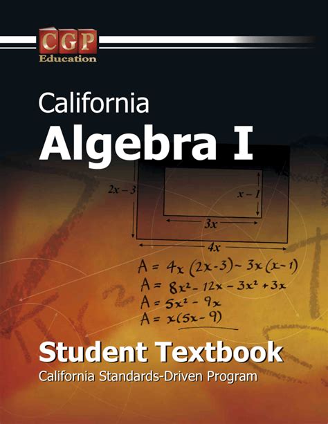 cgp algebra 1 teacher39s edition Doc