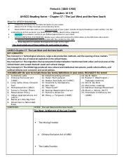 ch 17 amsco dbq Kindle Editon