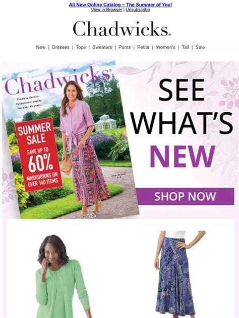 Chadwicks Catalog Online