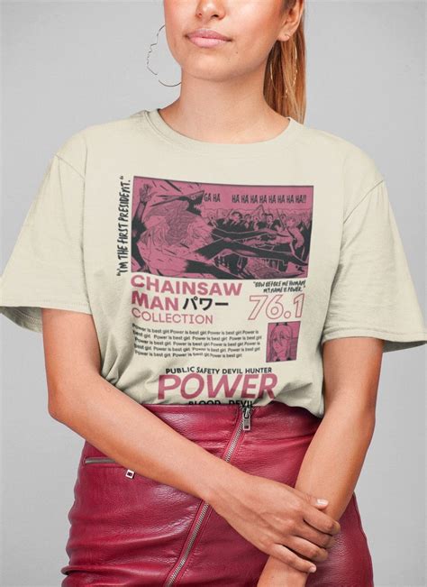 chainsaw man tshirt