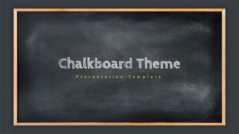 chalkboard powerpoint template for mac Reader