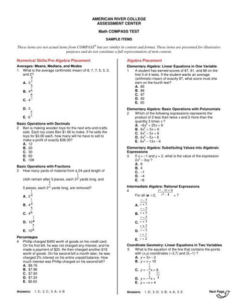 chamberlain college math placement test devry Reader