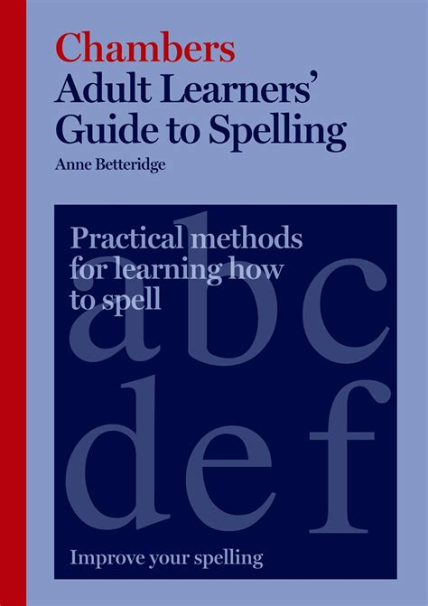 chambers adult learners guide to spelling Reader