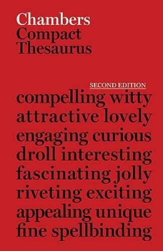 chambers compact thesaurus Epub