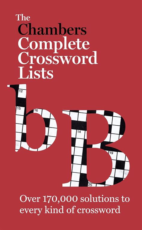 chambers crossword lists Kindle Editon