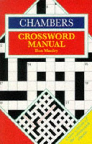 chambers crossword manual Epub