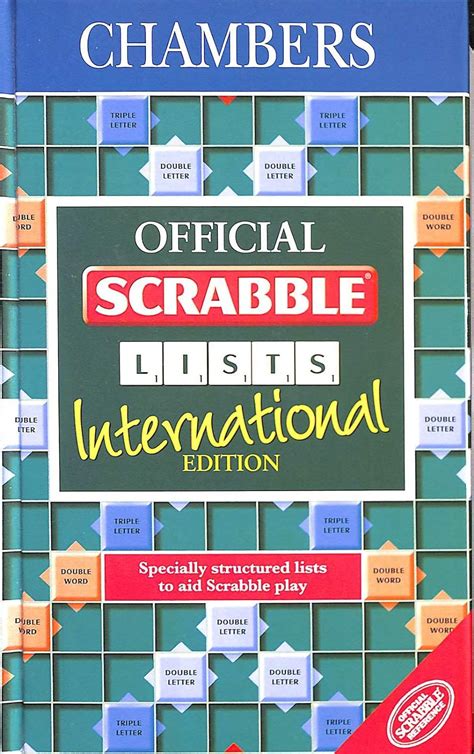chambers official scrabble lists PDF