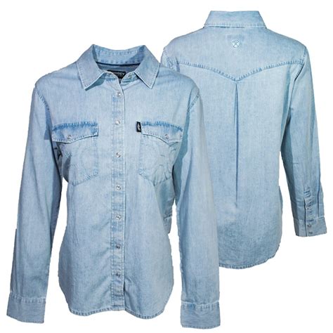 chambray denim shirt women's