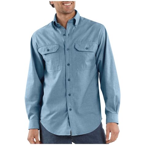 chambray work shirts