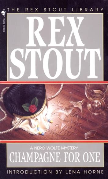 champagne for one bij rex stout the grand master of detection Doc